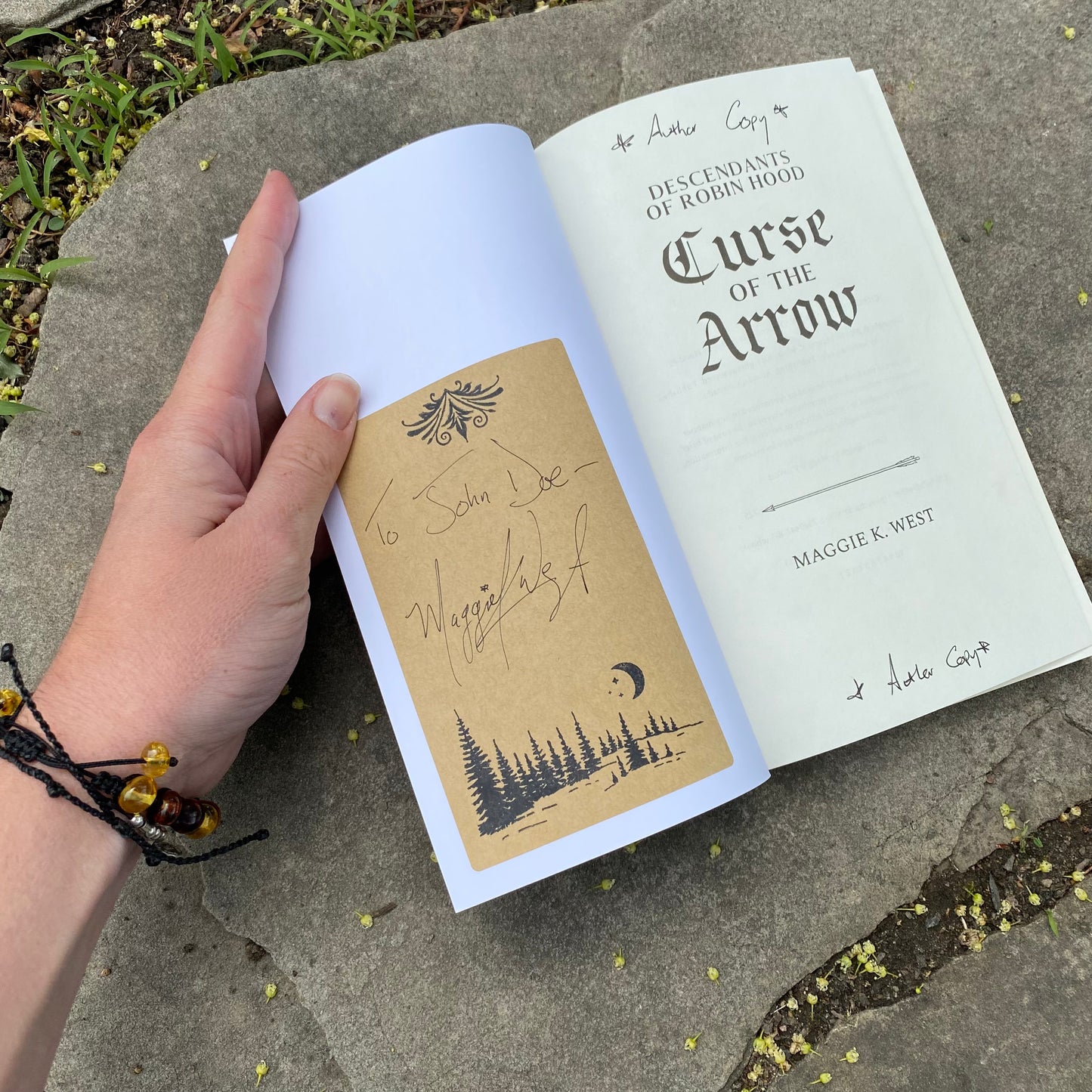 Signed Bookplate Sticker